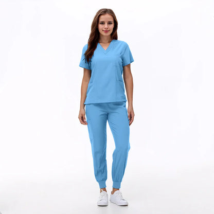 Cralom Women's Nurse Scrubs Set - Comfortable Medical Uniforms