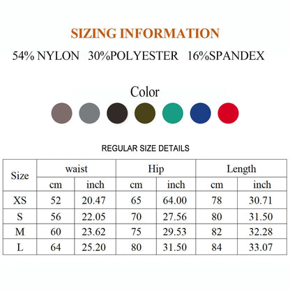 Cralom High Waist Seamless Yoga Leggings - Active Fitness Tights