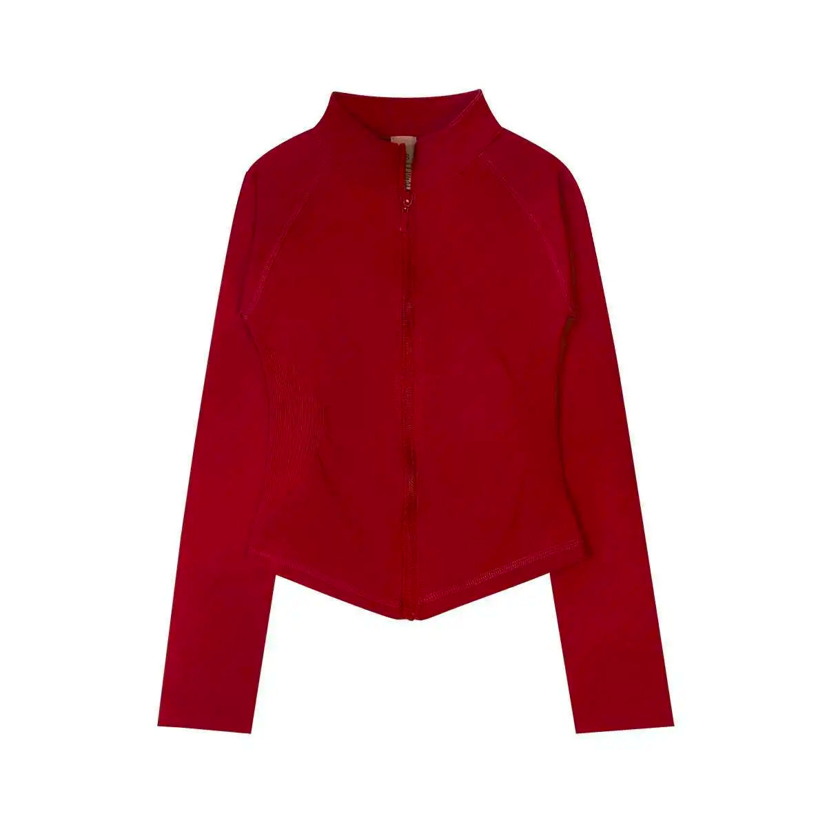Cralom Zippy Jacket: Women's Seamless Active Wear Gym Top for Running, Yoga & Pilates