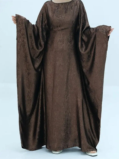 Cralom Luxury Satin Maxi Abaya for Women Muslim - Cralom Ramadan Eid Dubai Abayas