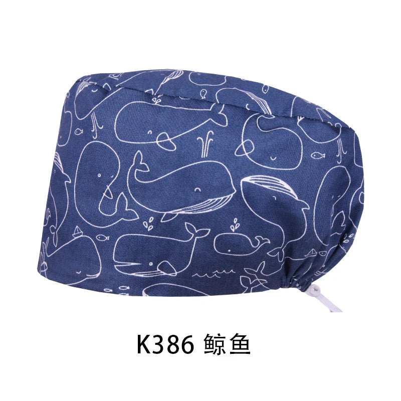 Cralom Unisex Cotton Scrub Cap: Premium Tieback Surgeon Hat