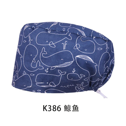 Cralom Unisex Cotton Scrub Cap: Premium Tieback Surgeon Hat