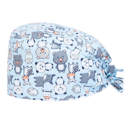 Cralom Women's Long Hair Dental Scrub Caps - Surgical & Lab Headwear