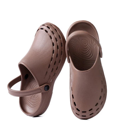 Cralom Summer Beach Sandals with Slip-Resistant Contoured Footbeds