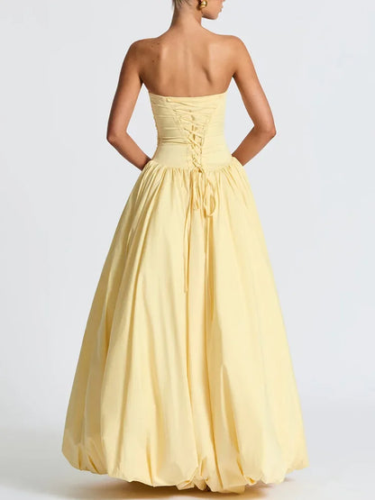 Cralom Elegant Solid Split Midi Dress - 2025 Fashion Sleeveless Dress