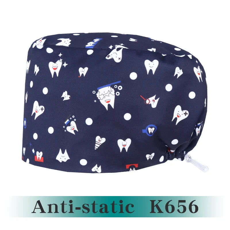 Cralom Silky Surgeon Cap Soft Scrub Hat for Medical Professionals