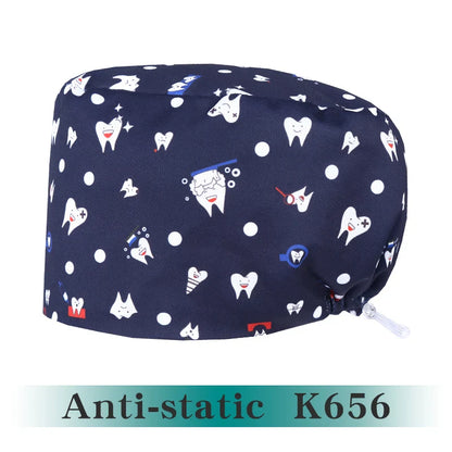 Cralom Silky Surgeon Cap Soft Scrub Hat for Medical Professionals