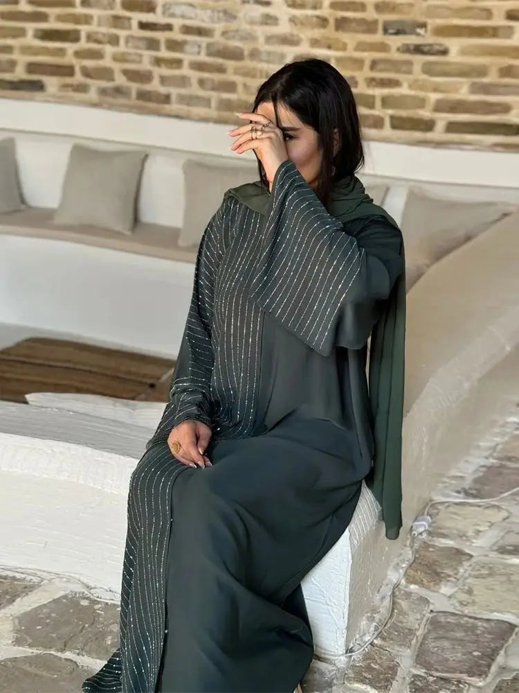 Cralom Ramadan Eid Kebaya Abaya Caftan Dubai Kaftan Robe Femme