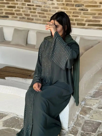 Cralom Ramadan Eid Kebaya Abaya Caftan Dubai Kaftan Robe Femme