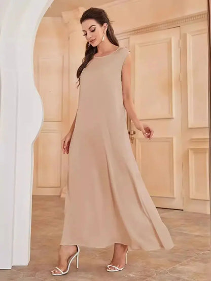 Ramadan Eid Turkish Abaya by Cralom - Modest Muslim Dress for Women