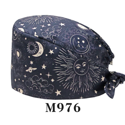 Cralom Starry Sky Healthcare Scrub Cap