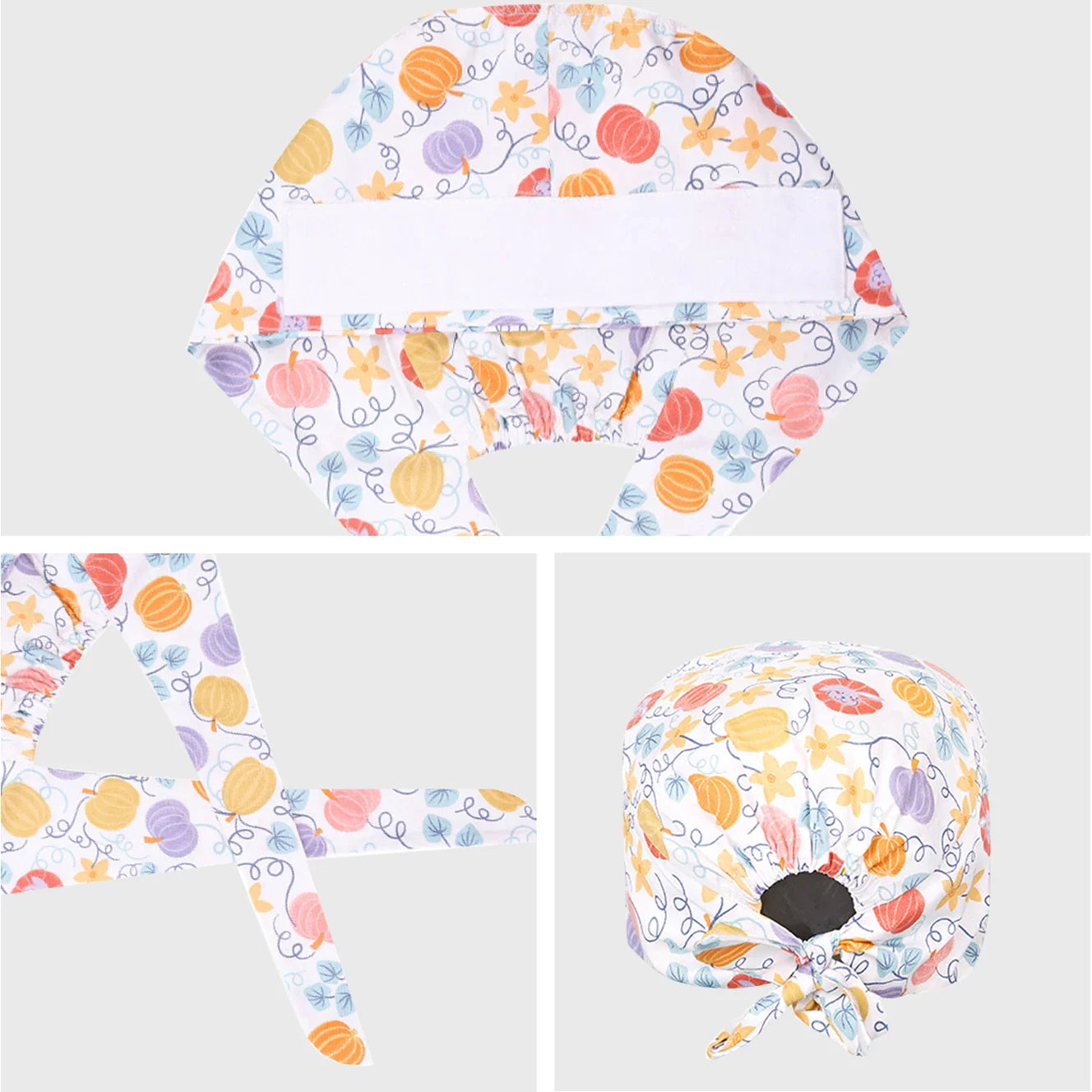 Cralom Women's Long Hair Dental Scrub Caps - Surgical & Lab Headwear