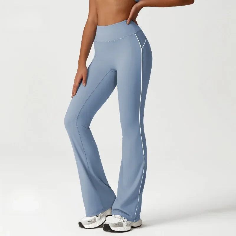 Cralom Seamless Color Block Yoga Pants for Women