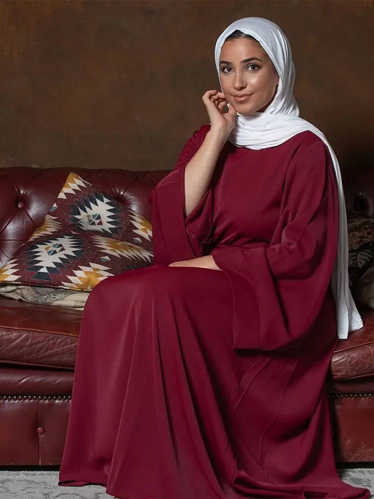 Helynys Luxury Abaya Maxi Dress Kaftan for Modest Muslim Women