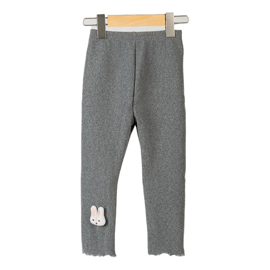 Cralom Baby Girl Cartoon Print Tight Pants - Cozy & Stylish Leggings