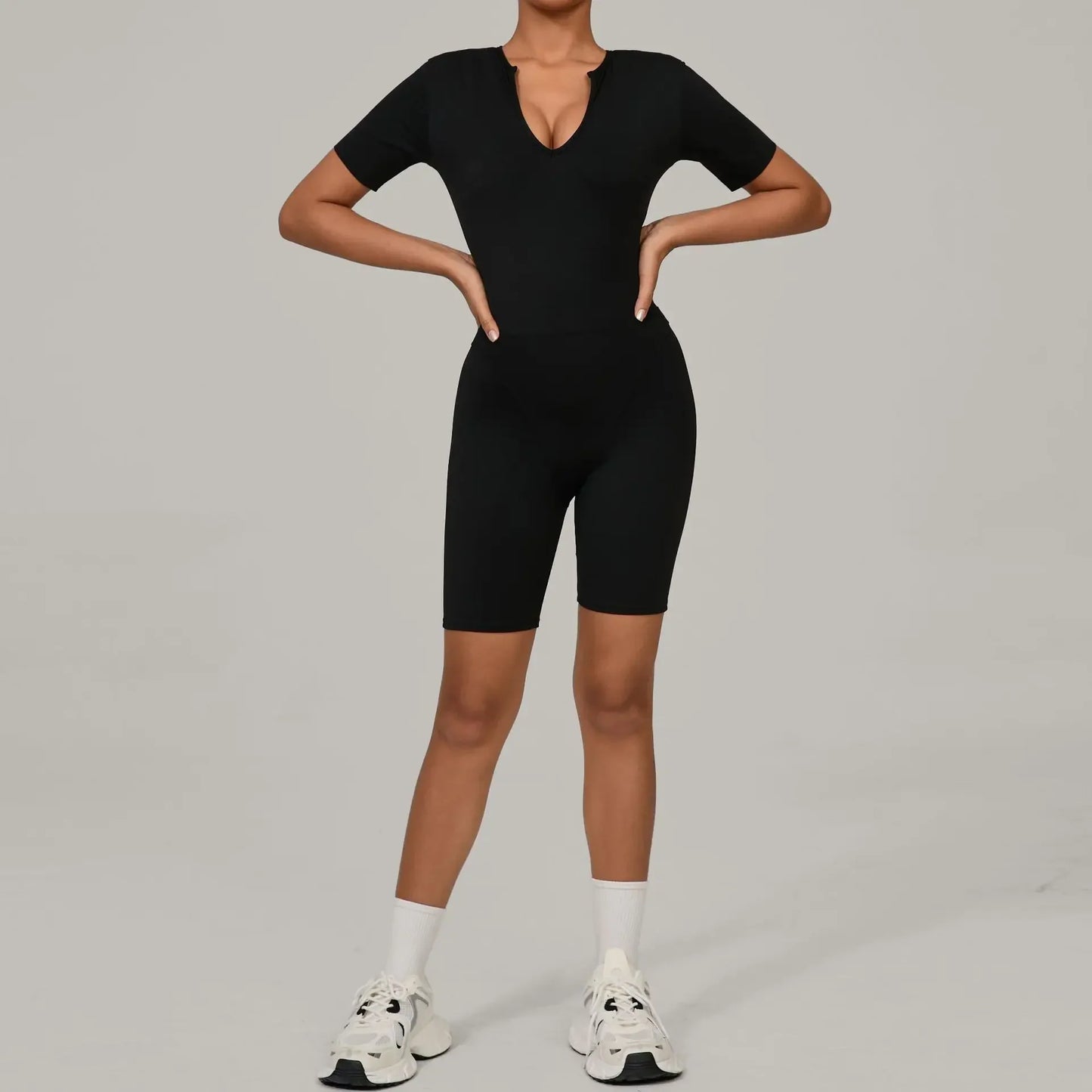 Cralom Seamless Yoga Jumpsuit for Women: Comfortable, Breathable, and Butt-Lifting Gym Activewear