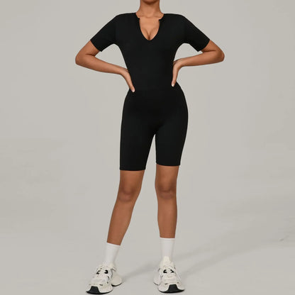 Cralom Seamless Yoga Jumpsuit for Women: Comfortable, Breathable, and Butt-Lifting Gym Activewear