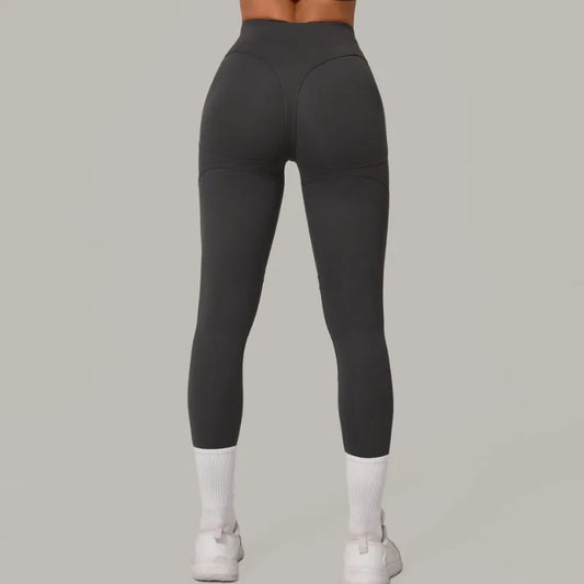 Cralom High Waist Yoga Leggings for Women - Tummy Control, Hip Lifting, Quick-Dry
