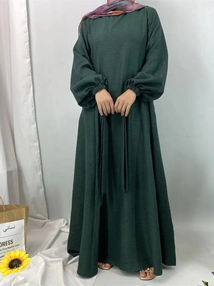 Cralom Ramadan Eid Mubarak Modest Niqab Abaya for Muslim Women