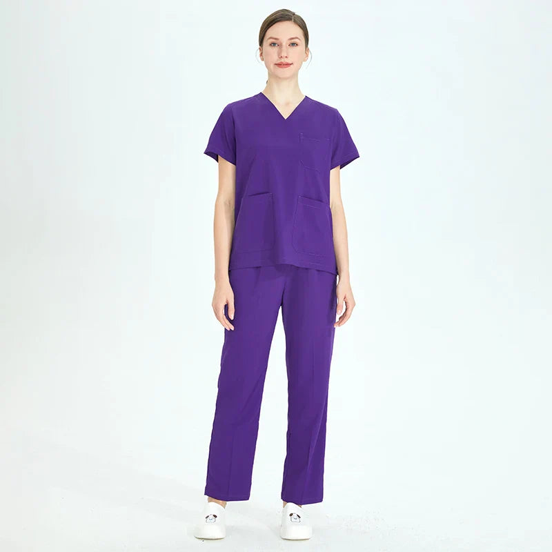 Cralom ICU Hospital Scrub Set for Women