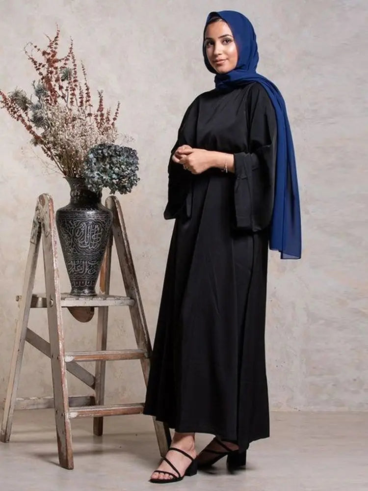 Helynys Luxury Abaya Maxi Dress Kaftan for Modest Muslim Women