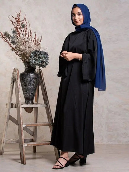 Helynys Luxury Abaya Maxi Dress Kaftan for Modest Muslim Women