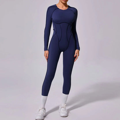 Cralom Active Sports Yoga Jumpsuit for Women Fitness Set
