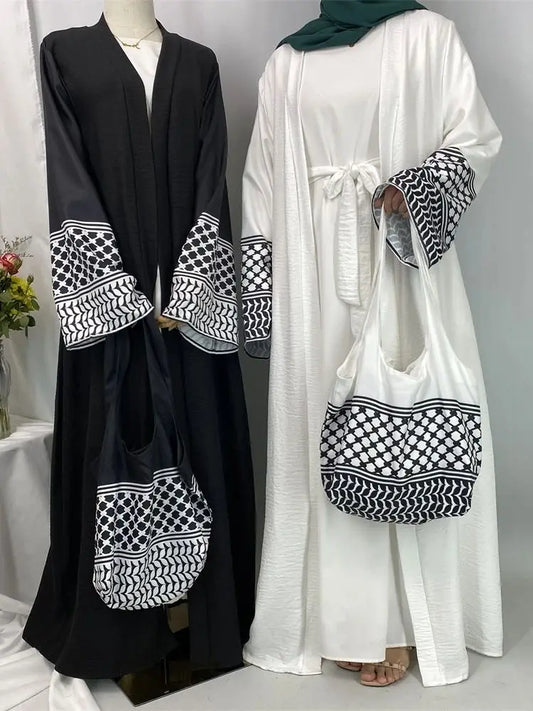 Cralom Ramadan Eid Abaya Set - 2 Piece Women's Outfit