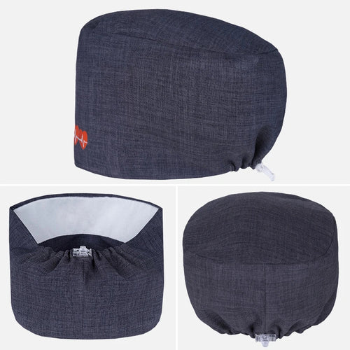 Cralom Dentist Scrub Caps | Soft Unisex Nursing Hats for Long Hair