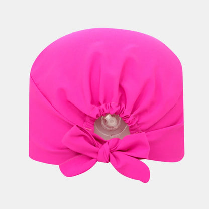 Cralom Embroidered Stretch Medical Hat Surgical Cap for Women