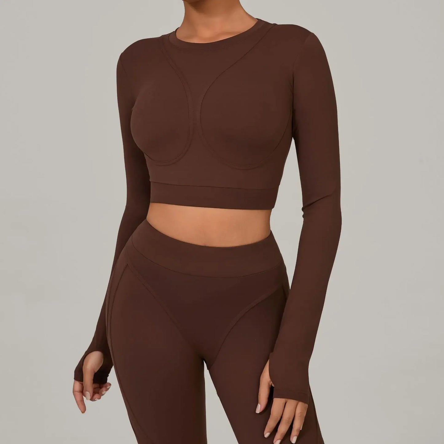 Cralom Seamless High-Intensity Workout Top for Women