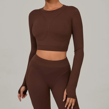 Cralom Seamless High-Intensity Workout Top for Women