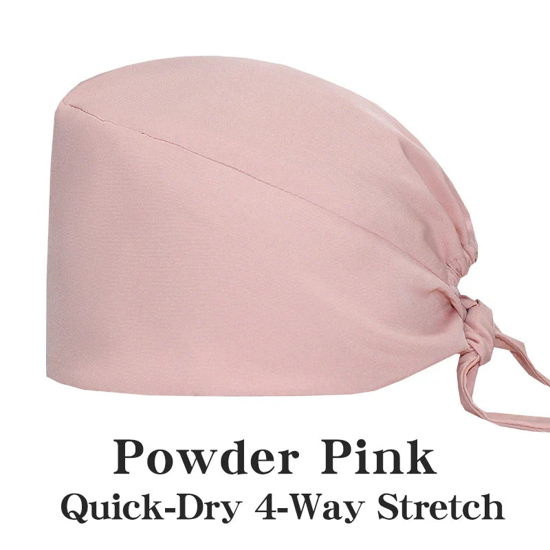 Cralom Summer Medical Caps for Beauty Salon, Spa & Clinic - Soft Surgical Hats