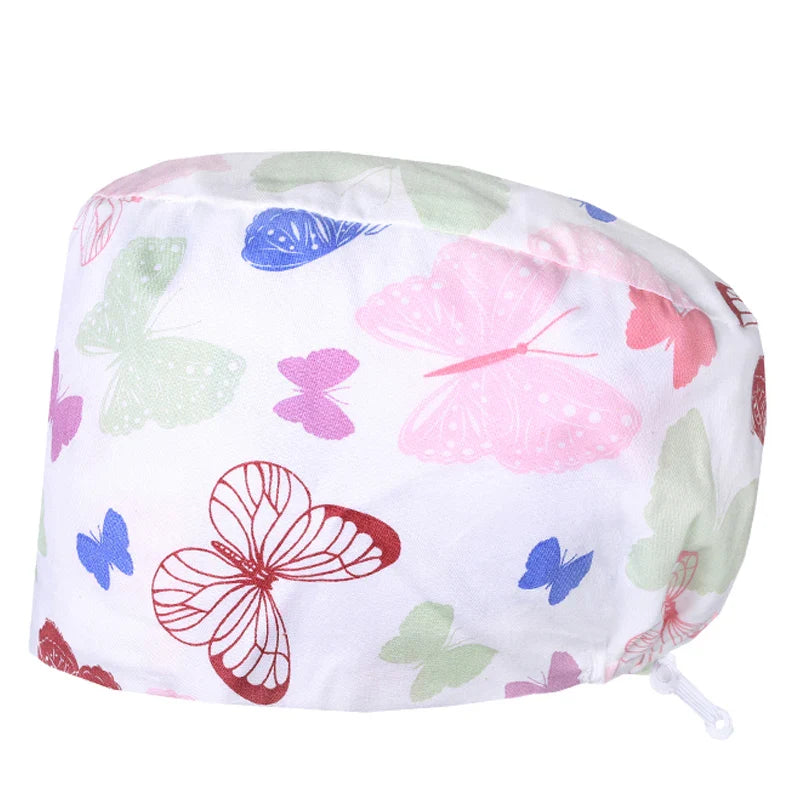 Cralom Unisex Cotton Scrub Cap: Premium Tieback Surgeon Hat