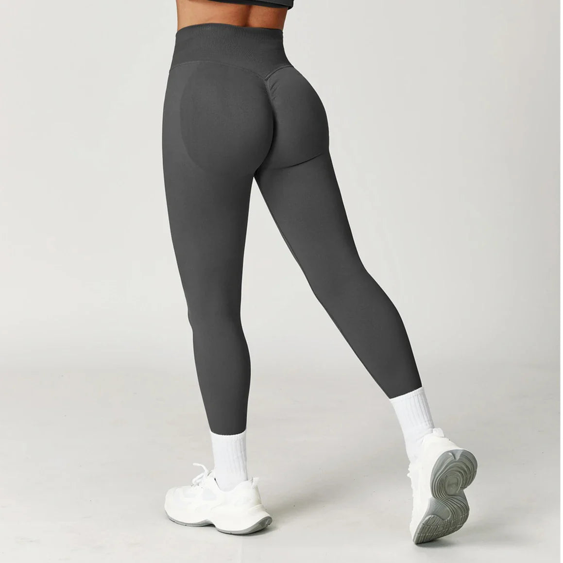 Cralom Seamless High-Rise Yoga Leggings for Women