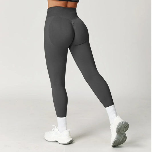 Cralom Seamless High-Rise Yoga Leggings for Women