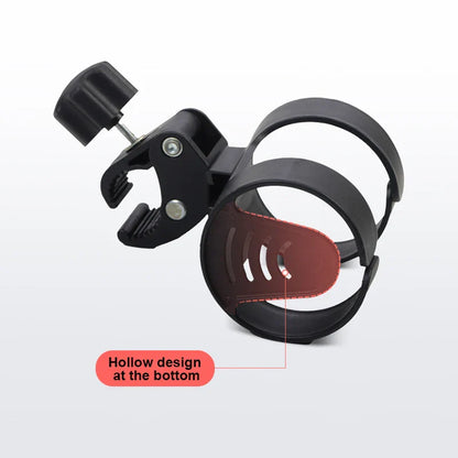 Cralom 2-in-1 Baby Stroller Cup Holder & Bicycle Cart Attachment