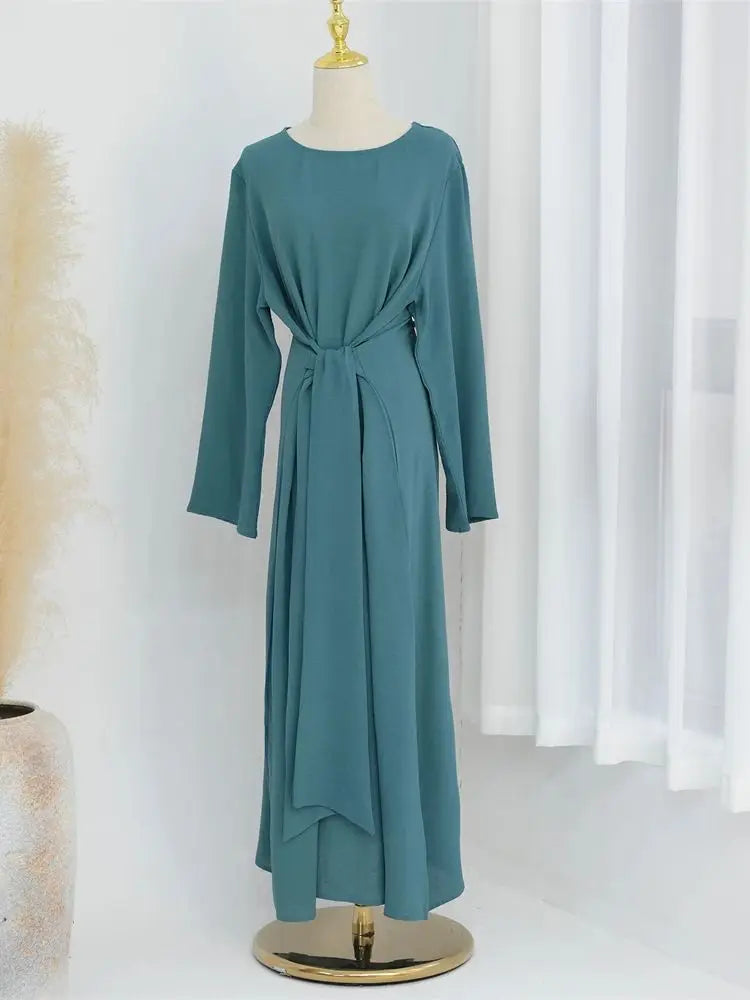 Cralom Ramadan Eid Modest Abayas - Elegant Kaftan Dresses for Muslim Women