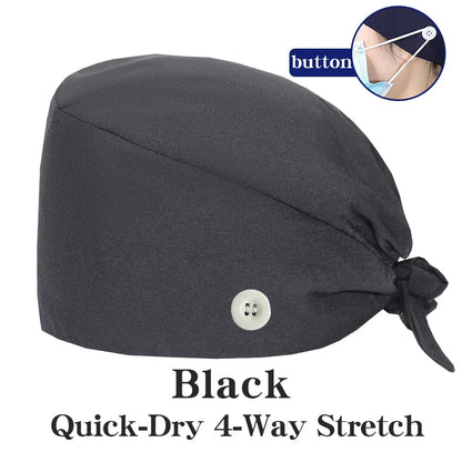 Cralom Summer Medical Caps for Beauty Salon, Spa & Clinic - Soft Surgical Hats