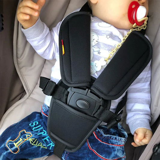 Cralom Baby Stroller Harness & Belt Protector Set