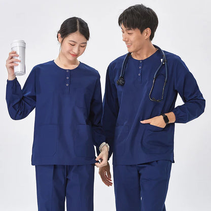 Cralom Scrubs Set - Unisex Medical Uniforms for Nurses and Doctors