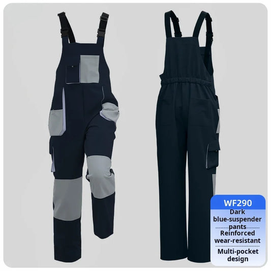 Cralom Heavy-Duty Jumpsuit with Durable Pockets for Maintenance & Safety