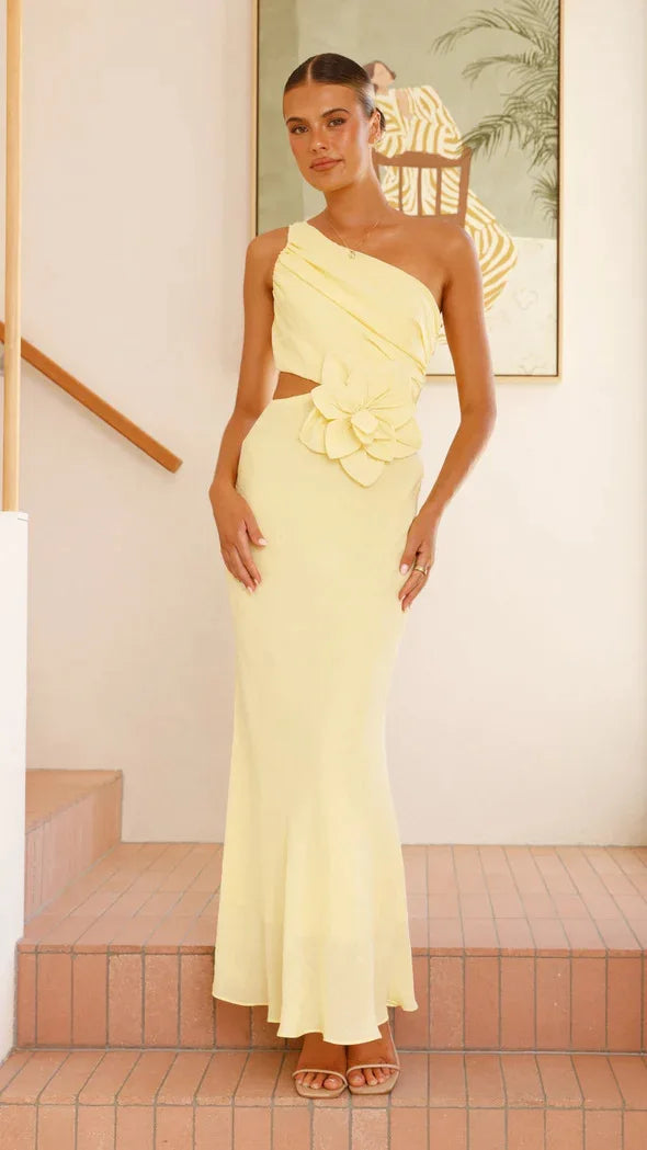 Cralom Women's Strapless Slim Fit Dress