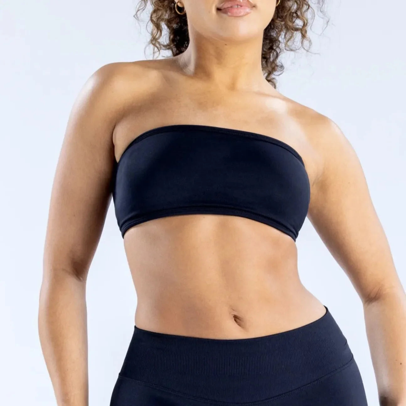 Cralom 2025 Yoga Bandeau Sports Bra for Women - Sexy, Backless, Push-up Crop Top