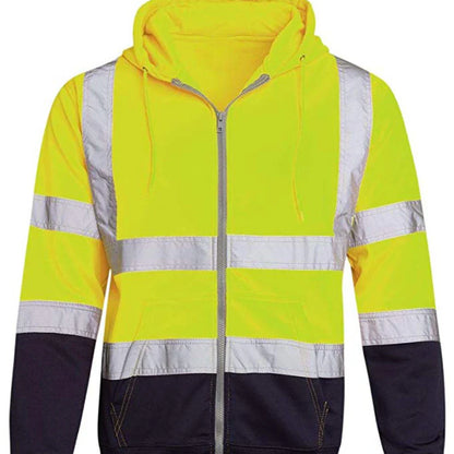 Cralom High Energy Reflective Hoodie Set: Durable Workwear with Breathable Design