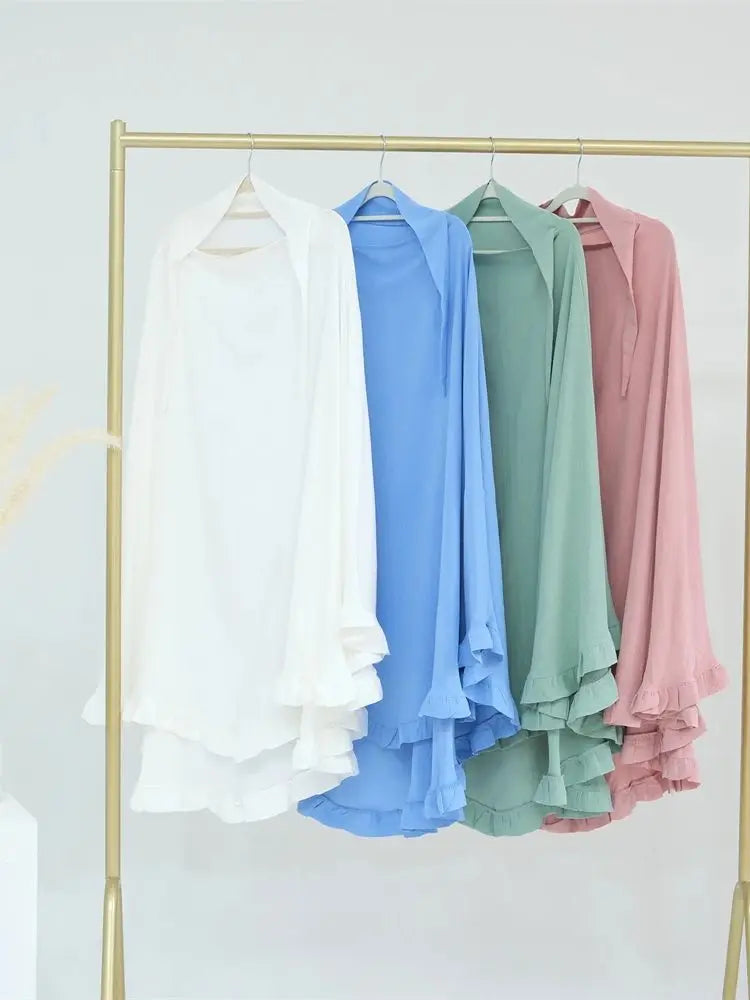 Cralom Ramadan Khimar Abaya for Women