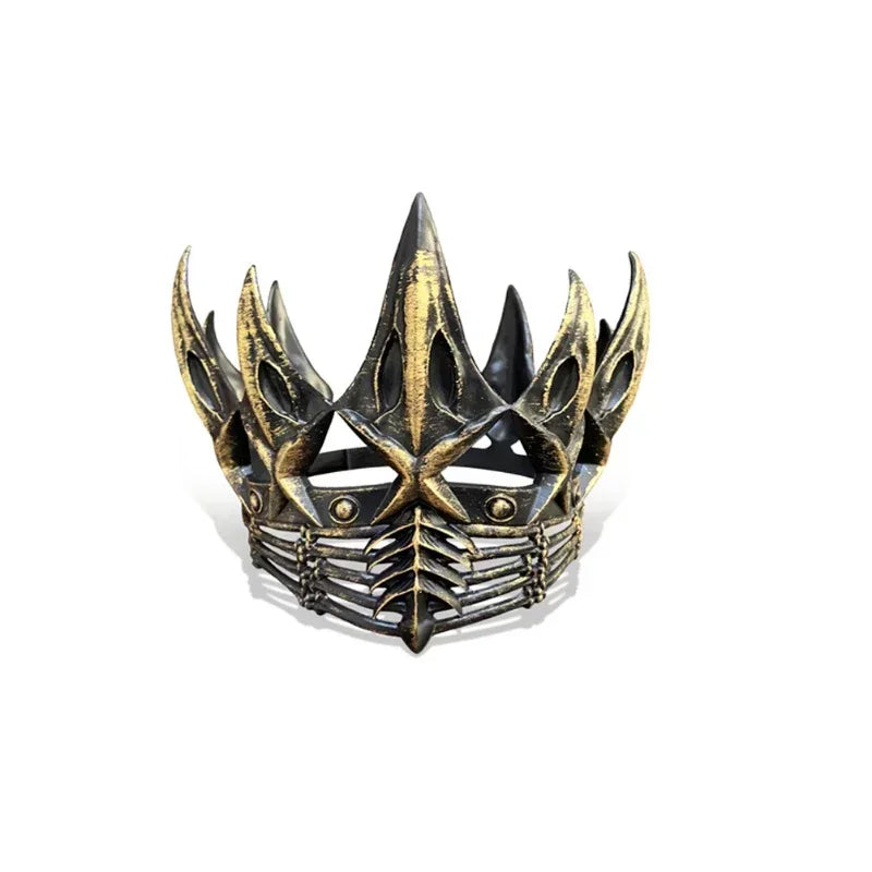Cralom Crow Crown Headband for Halloween Party Cosplay Snow White Hunter Costume