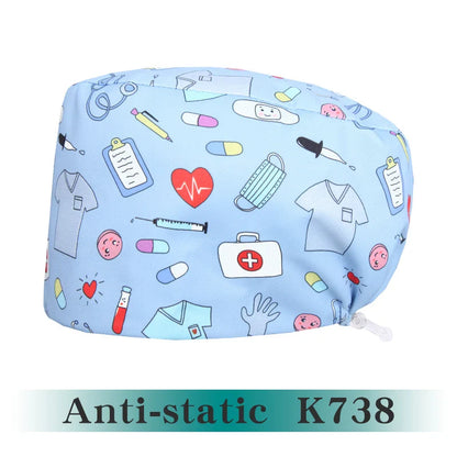 Cralom Long Hair Surgical Caps for Professionals and Chefs