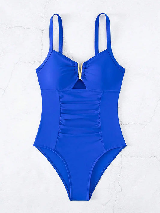 Cralom Backless Pad Swimsuit Bikini Maio Biquini Mujer Trikini Badpak Banador Stroj kapielowy