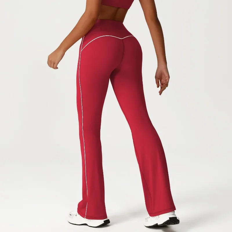 Cralom Seamless Color Block Yoga Pants for Women